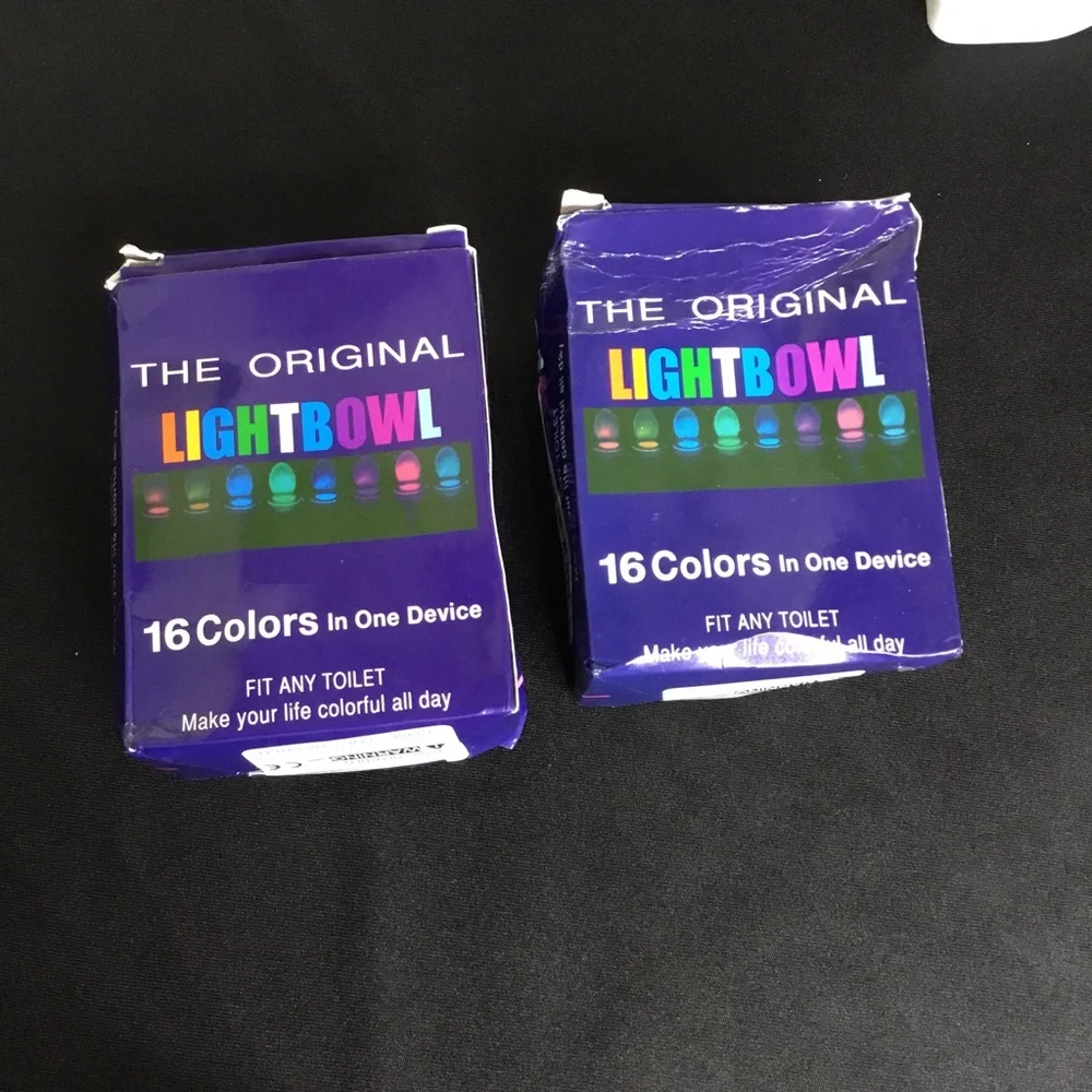 2 New in Box Original 16 Color Lightbowl